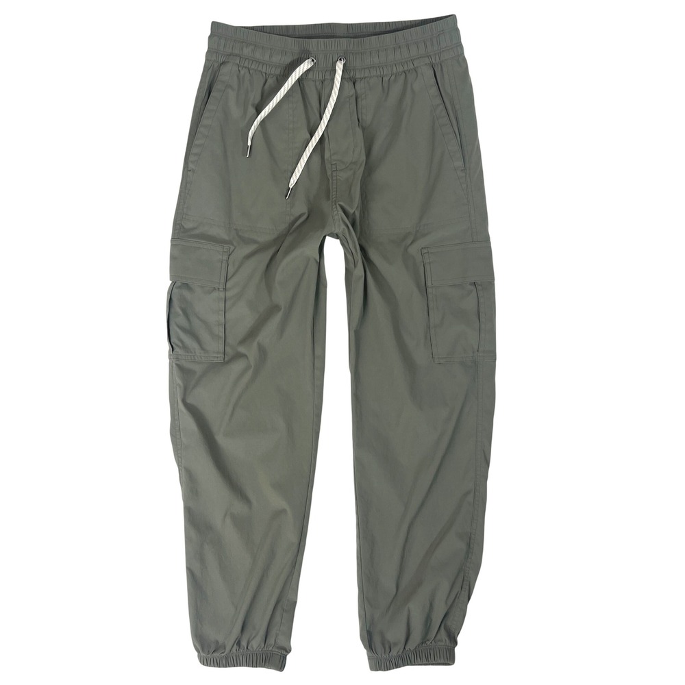 Vuori Birch Joggers S Army Green VW494 Athleisure Utility Gorpcore Cargo Lounge